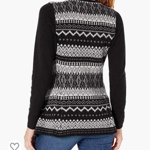 NWT ADVENTURA Striped Knit Cardigan - Picture 4 of 8